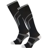 Poederbaas Lightweight Functional Ski Sokken 2-pack Maat: 39-42