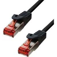 ProXtend 6FUTP-07B, 7 meter, Cat6, F/UTP (FTP), RJ-45, RJ-45, zwart