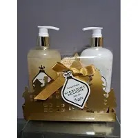 Accentra geschenk set vrouwen verjaardag - moeder dag - leuk geschenk - kado - kerst geschenk vanille - body lotion - douche gel - sissal spons