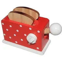 Simply For Kids houten broodrooster + brood rood
