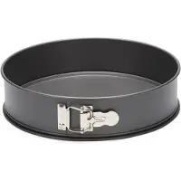 Patisse Springvorm Profi Antikleef 28cm Zwart zwart Staal Bakvorm