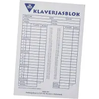 Haza Klaverjas Scoreblok (50 vellen)
