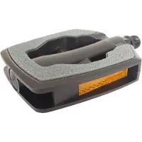 Union - Pedaalset SP-880 - Kunststof Huis - SANDBLOCK - Zwart / Grijs