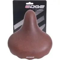 Edge Selle de vélo Urban XL - brun foncé mat (sur carte)