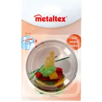Metaltex bakring 8x4.5 cm rvs