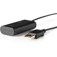 Nedis Bluetooth-Zender | 1x AUX / 1x USB | SBC | Zwart | 1 stuks - BTTR050BK BTTR050BK