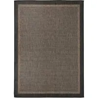 vidaXL Buitenkleed platgeweven 200x280 cm donkerbruin