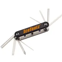 Icetoolz 24092A1 - Gereedschapsset, 8-delig, in houder