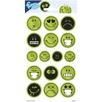 Totum Stickervel Reflecterend Lachgezicht