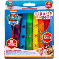 Canenco Fruity Squad Paw Patrol Mini-figuurtjes, met geur, 12 stuks.