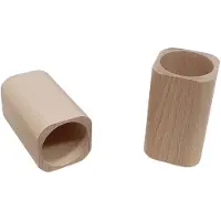 Gerkimex Pennenbakje vierkant beukenhout, 9,5cm
