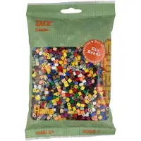 Hama bio strijkkralen - kleurenmix (199), 3000st.