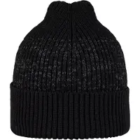 Buff Merino Summit Unisex Beanie Zwart || Maat: One size
