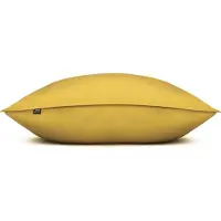 Zohome Kussensloop Satinado - Kussenhoes van 60x70 cm - Set van 2 stuks - 100% Katoen-Satijn - Grijs