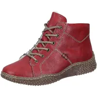 Rieker Veterlaarsjes rood