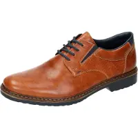 Rieker Veterschoen navy / cognac
