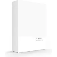 Zavelo Flanel kussenslopen Wit (set van 2)-60 x 70 cm (standaard)
