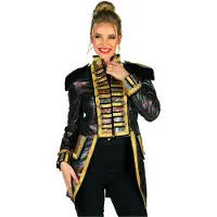 Coppens Damesjas Metalic Fiesta zwart | Maat M