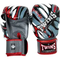 Twins special FBGVL-3 Demon - Leren bokshandschoenen - 16 oz - Rood
