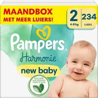 Pampers - Harmonie - Maat 2 - Maandbox - 234 stuks - 4/8 KG