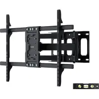 Auronic TV Beugel - TV Muurbeugel - Draaibaar en Kantelbaar - 37 tot 90 inch - Tot 65 KG - Zwart