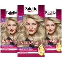 Poly 3x Palette Intensive Creme Haarkleuring 418 Licht Asblond Blond