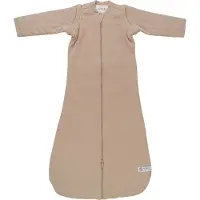 Lodger Hopper - Baby Slaapzak Winter met afritsbare mouwen - 98cm - 3.3 TOG - Autostoel - Beige - Winterslaapzak