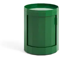 HAY Bijzettafel Facet Cabinet Incl. Feet And Castors Low Spinach Green