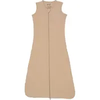 Lodger baby zomer slaapzak Seersucker Beige unisex | Maat: 50/62