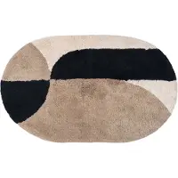 Veer Carpets Badmat bowie ovaal 60 x 100 cm