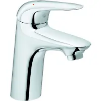 GROHE Wastafelkraan wave new m-size es met push open chroom