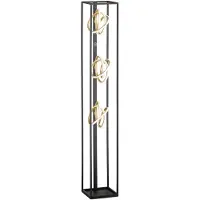 FISCHER&HONSEL GMBH Design staande lamp Gisi zwart met goud