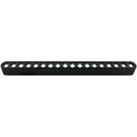 Brilliant Click&Shine Blank Spot LED-railspot 17 W LED-module Zwart