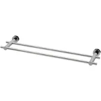 Plieger handdoekbeugel dubbel voor designradiator chroom