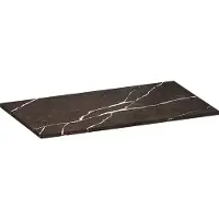 Brauer Mirage Topblad 80,6x46cm - Copper Brown - Badkamermeubels, Wastafelbladen - 8720724504050