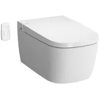 Vitra Douchewc v-care 1.1 basic v-care randloos incl. Kinderfunctie & ontkalkingsfunctie bidetfunctie en afstandsbediening
