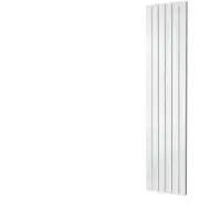 Plieger Cavallino Retto designradiator verticaal enkel middenaansluiting 1800x602mm 1205W wit
