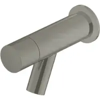 Hotbath Fonteinkraan dude 1-knop inbouw wand 11.4 cm geborsteld nikkel