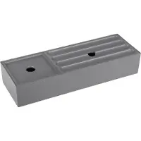 Differnz Lade Organizer 32x11x6 cm Met Deksels Grijs