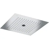 Hotbath Hoofddouche mate 38x38 cm inbouw met pilaarstraal chroom