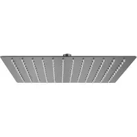 Boss & Wessing Hoofddouche BWS Colorato Vierkant 30x30 cm Gunmetal