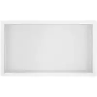 Wiesbaden Inbouwnis | Exellence | 30x60x7cm | RVS Mat Wit