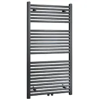 Boss & Wessing Radiator bws emma 118,5x60 cm midden-onder aansluiting antraciet