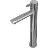 Brauer Wastafelmengkraan chrome edition coldstart opbouw hoog halfronde hendel chroom