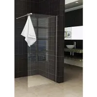 Wiesbaden Inloopdouche Met Handdoekhouder Sita Helder Glas 90x200 cm 8 mm Chroom