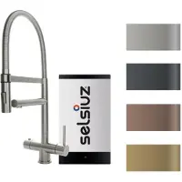 Selsiuz Kokendwaterkraan XL Inclusief Boiler (Keuze uit 2 boilers en 4 kleuren)