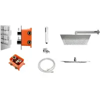 Best design Piazza inbouw regendoucheset & inbouwbox M-300x300