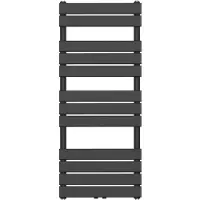 Boss & Wessing Handdoekradiator bws ress middenaansluiting 681w 120x50 cm zwart