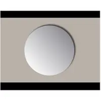 Sanicare Spiegel Rond Q-mirrors Zonder Omlijsting 80 cm PP Geslepen