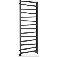 Sapho Designradiator zig recht 60x157,2 cm 709w mat zwart
